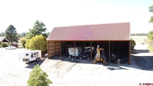 a view of a house with a patio