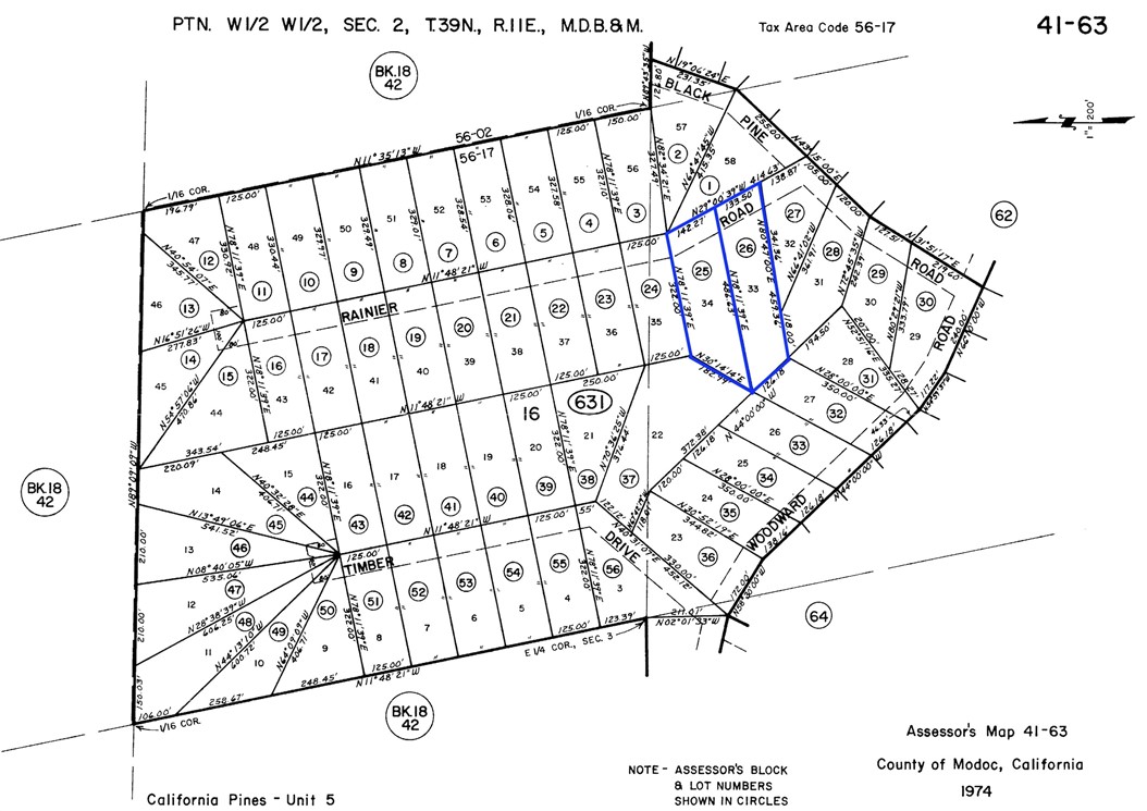 2526 Rainer Road Likely, CA 96116 - Photo 2 of 2 a black and white photo of a