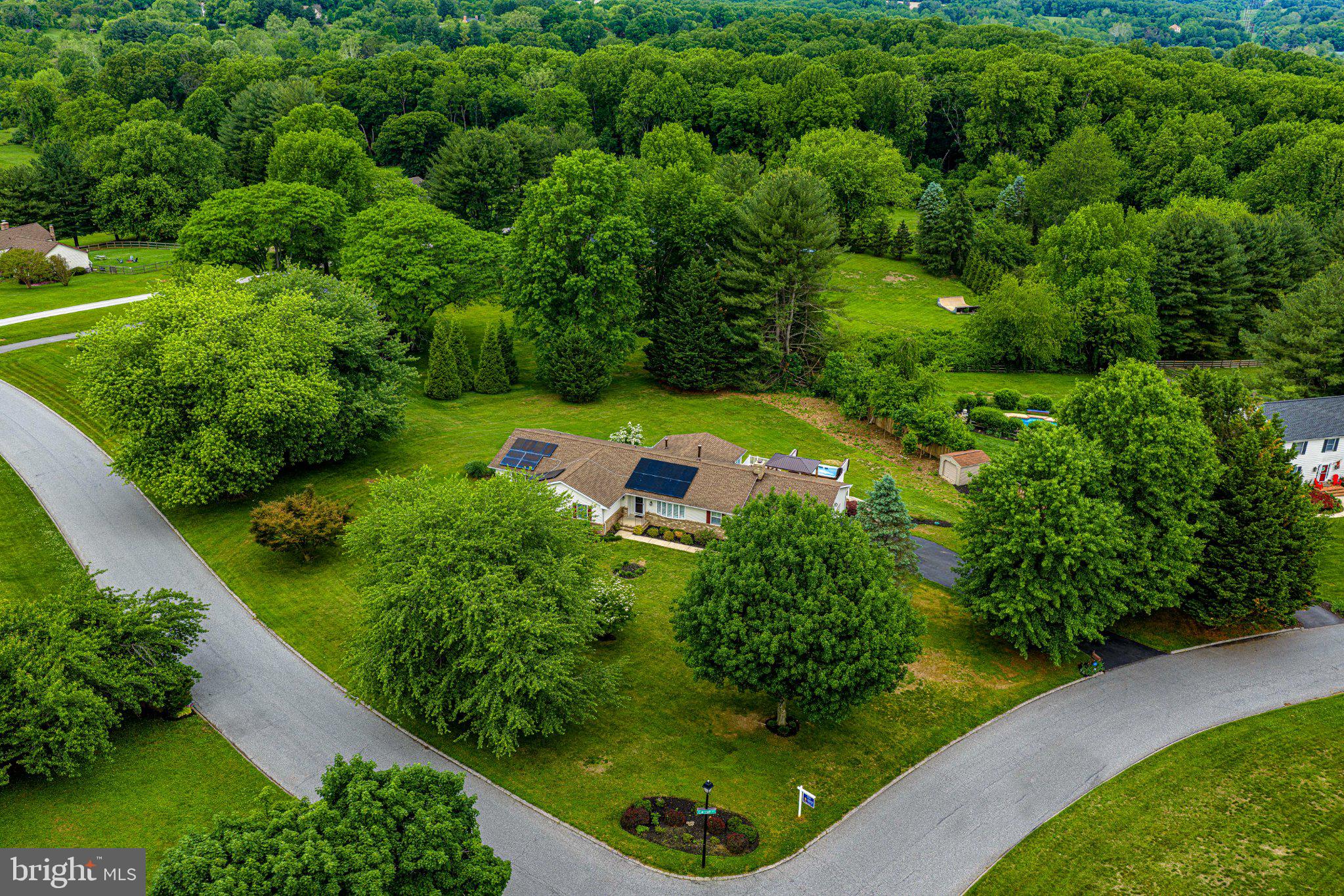 14300 Carroll Ridge Court Baldwin, MD 21013 - Photo 2 of 73 an aerial view of garden