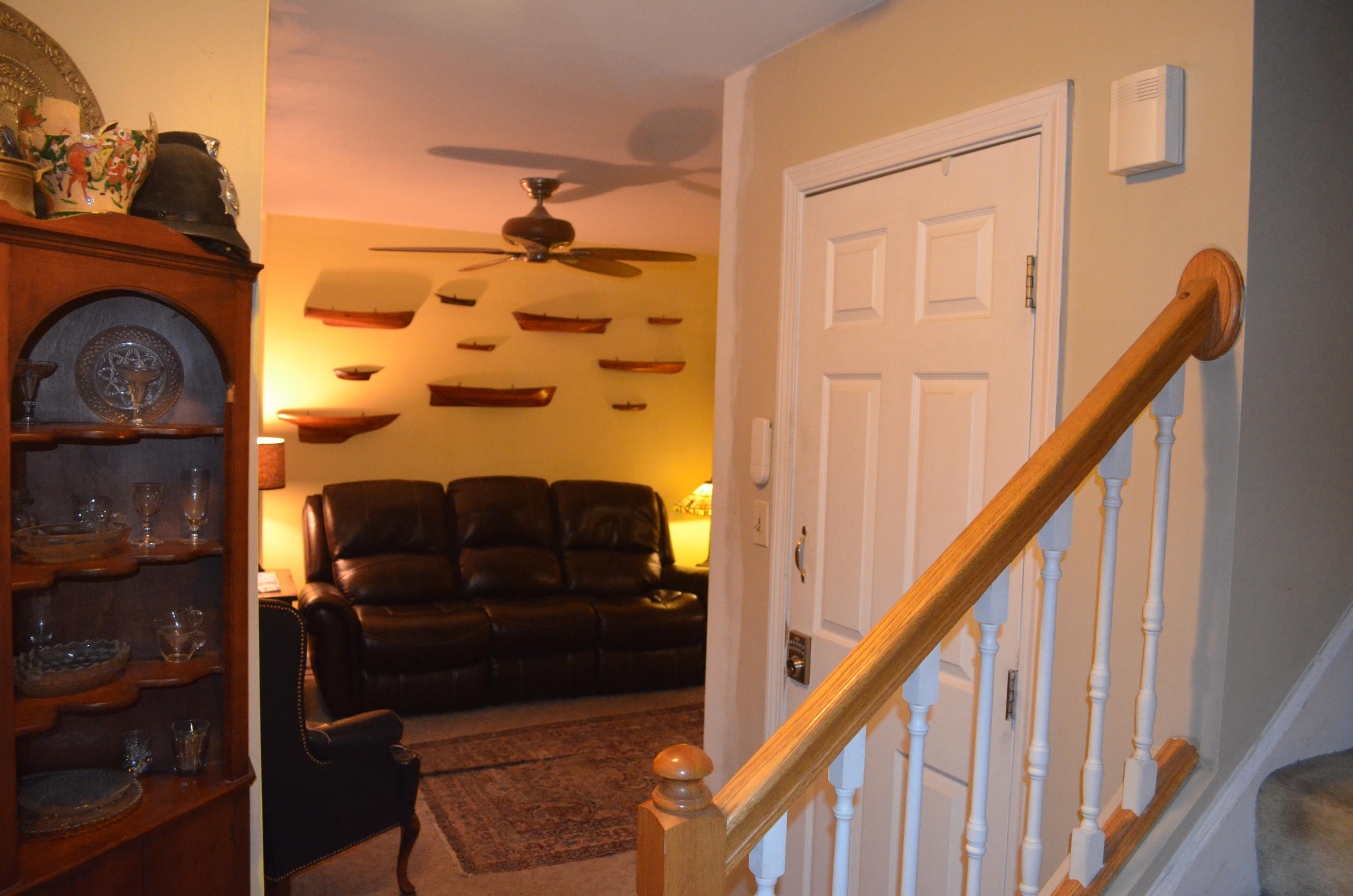 20 Townline Road Boothbay, ME 04537 - Photo 5 of 17 Hallway to Den