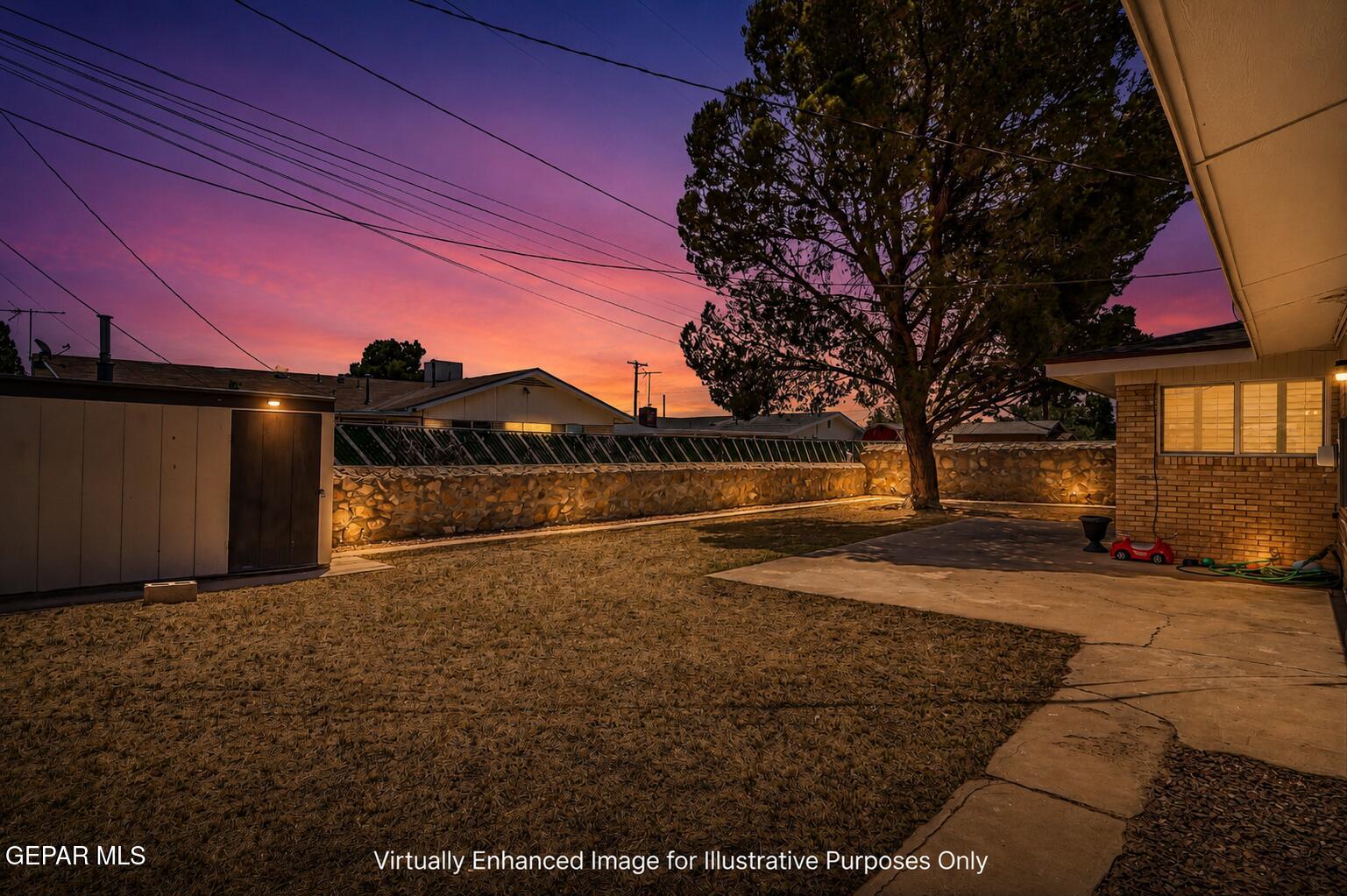 3030 Orkney Road El Paso, TX 79925 - Photo 21 of 26 BACKYARD