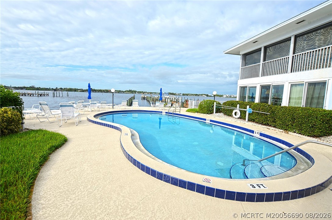 1862 Southwest Palm City Road, Unit 103 Stuart, FL 34994 - Photo 29 of 29 North side riverfront pool