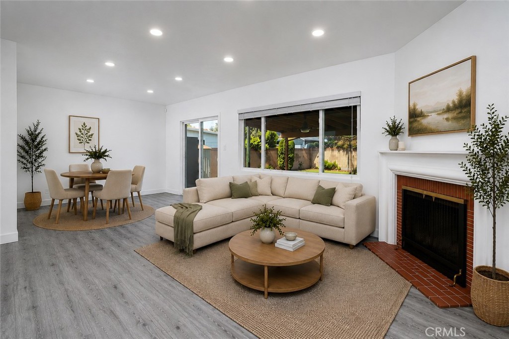 10308 Cole Road Whittier, CA 90603 - Photo 14 of 49 Virtually Staged Living / Dining Combo Room