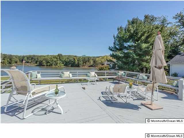 463 Locust Point Road Rumson, NJ 07760 - Photo 18 of 20 Deck to River