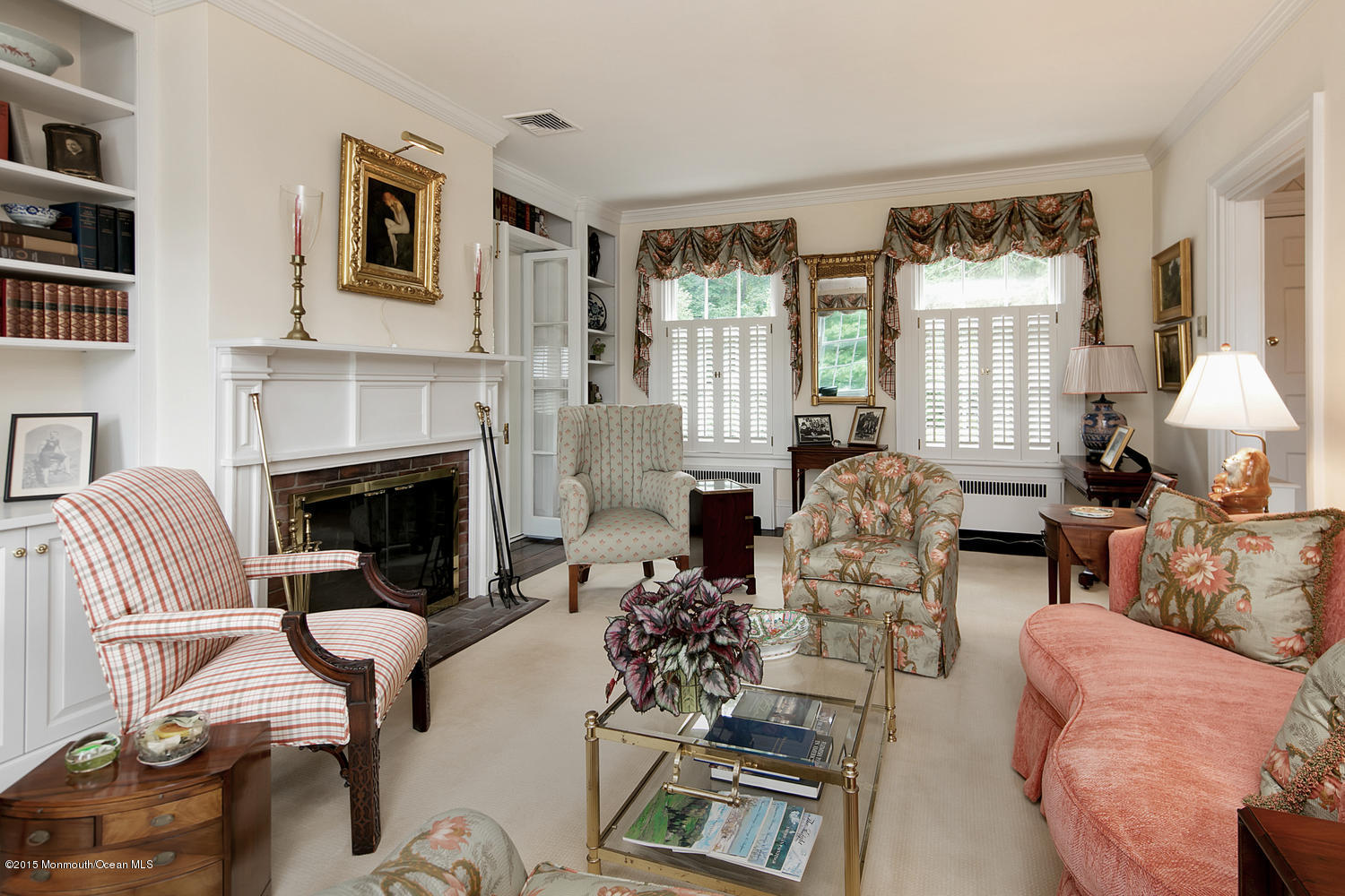 463 Locust Point Road Rumson, NJ 07760 - Photo 5 of 20 Living Room