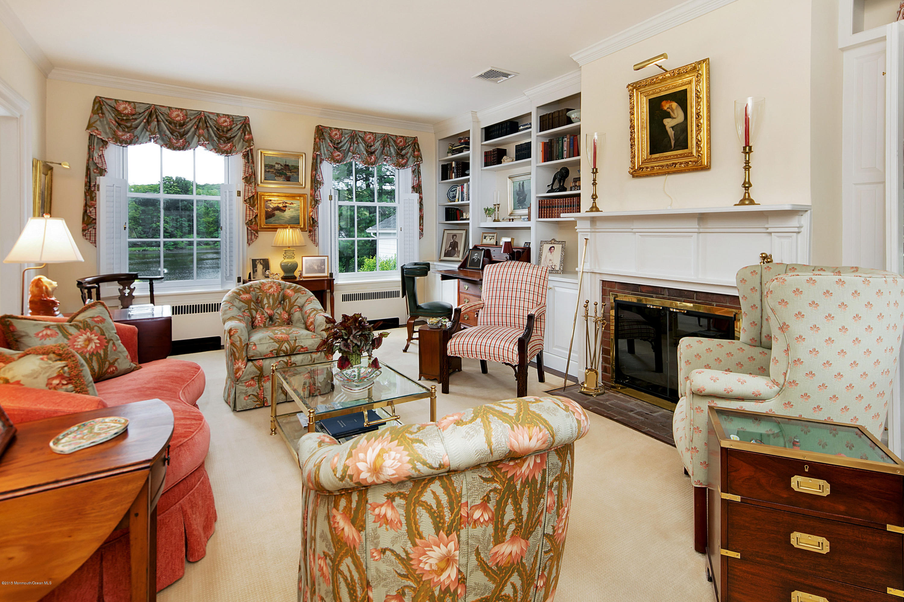 463 Locust Point Road Rumson, NJ 07760 - Photo 6 of 20 Living Room