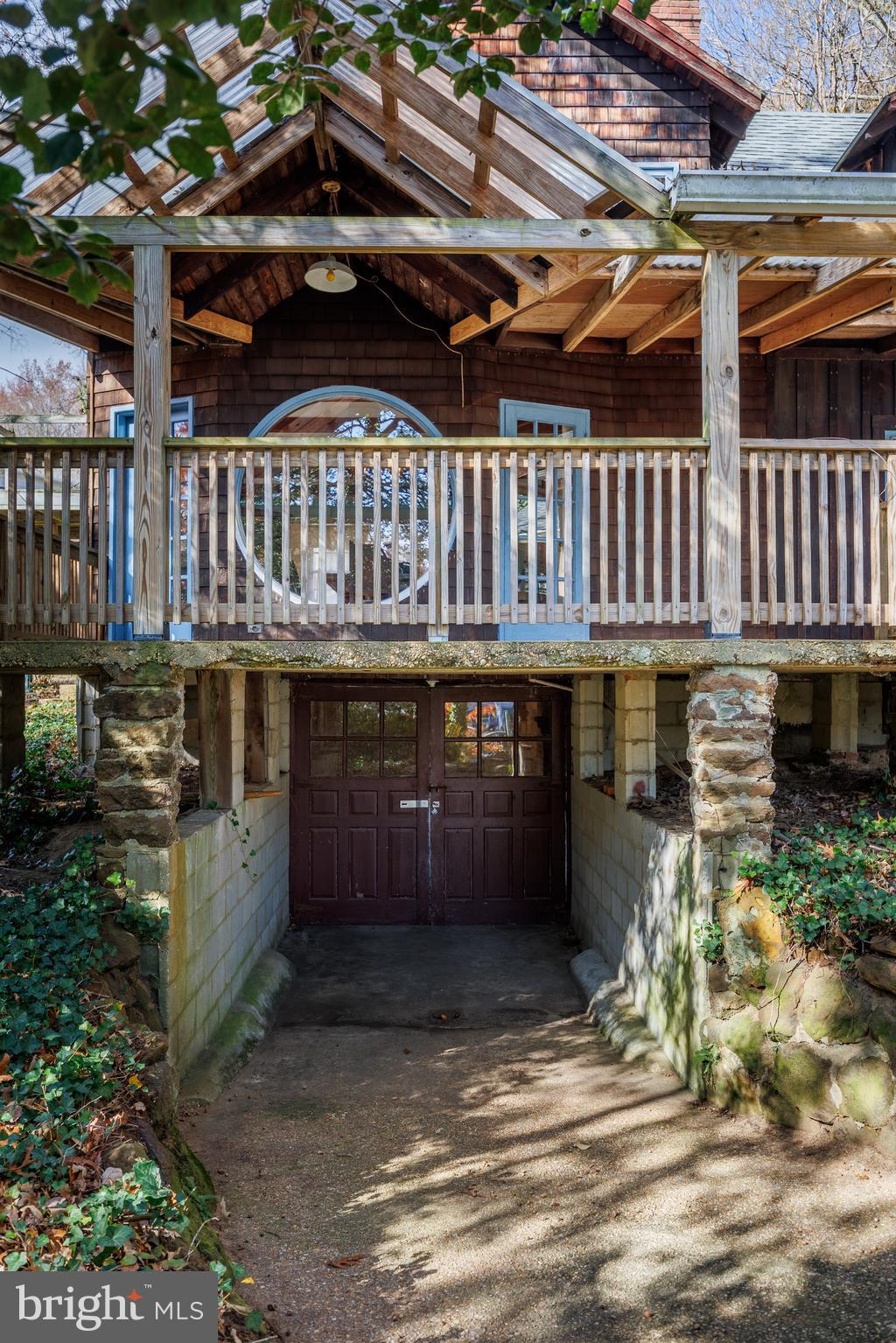 203 McKinsey Road Severna Park, MD 21146 - Photo 123 of 149 Deck showing small boat ramp below it to basement