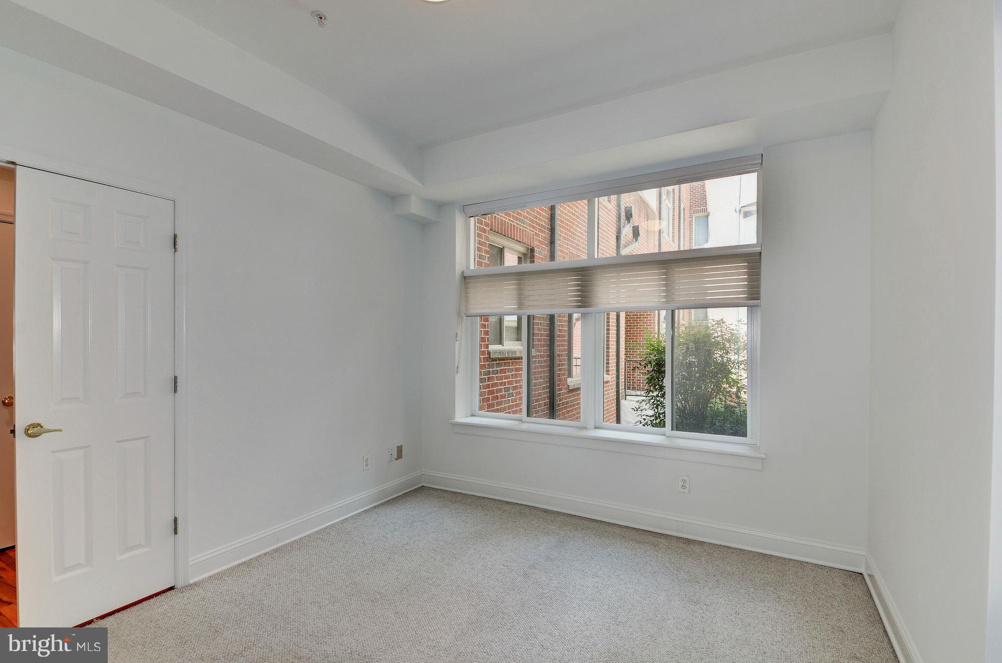 2801 Connecticut Avenue Northwest, Unit 4 Washington, DC 20008 - Photo 12 of 19 Bedroom overlooking Courtyard