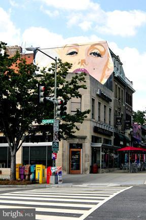 2801 Connecticut Avenue Northwest, Unit 4 Washington, DC 20008 - Photo 17 of 19 Connecticut Ave's famous Marilyn Monroe mural