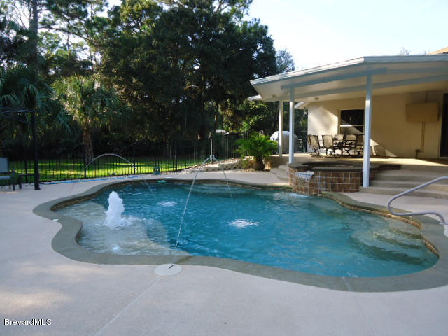 129 East Crisafulli Road Merritt Island, FL 32953 - Photo 24 of 41 24 Pool