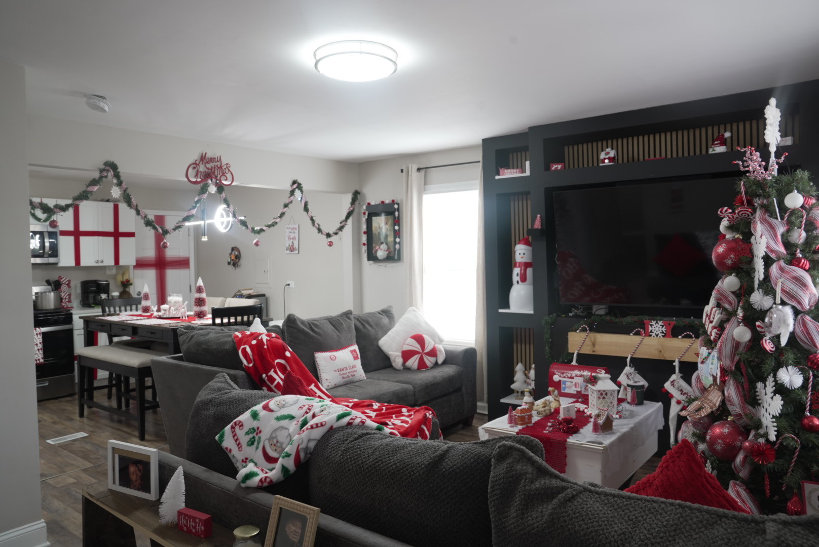 15315 Cherry Lane Markham, IL 60428 - Photo 14 of 34 a living room with furniture and a flat screen tv