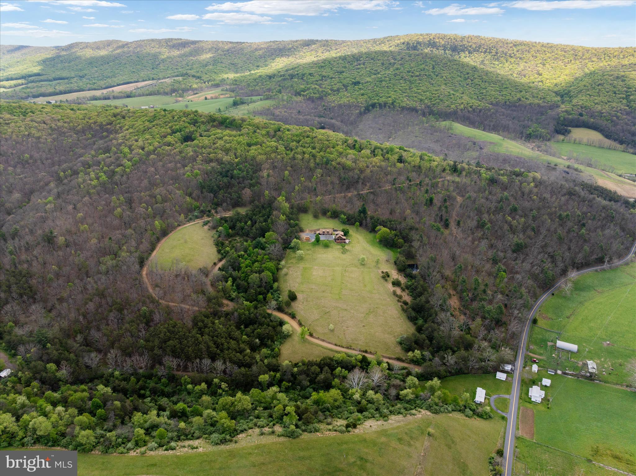 272 Buster Brown Drive Rio, WV 26755 - Photo 91 of 113 Ariel Views of the 85 Acres