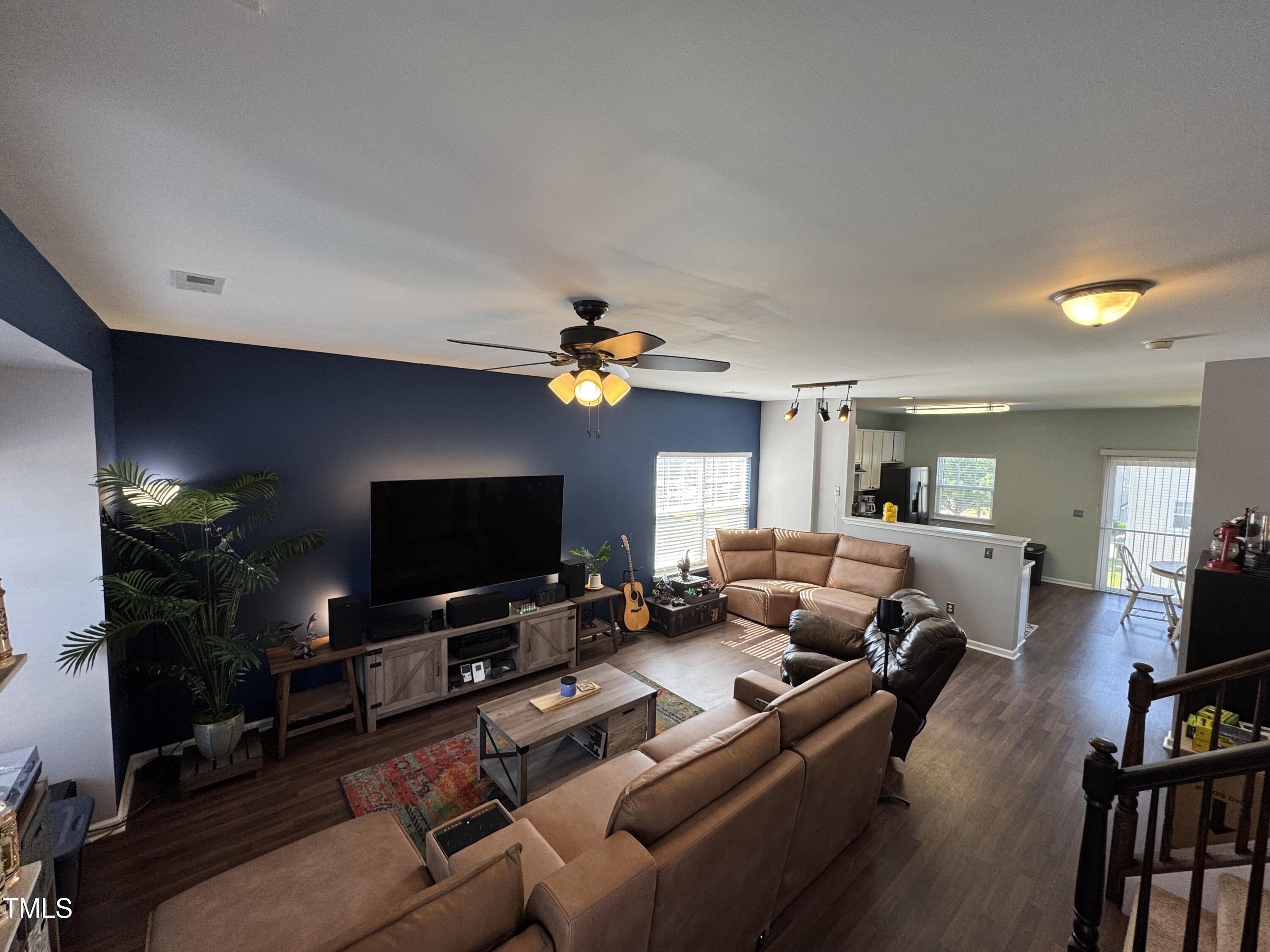 4910 Briarstone Court Raleigh, NC 27610 - Photo 34 of 34 family room- level 2-open floor plan