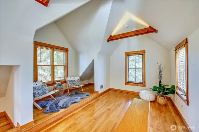 a view of swimming pool with a living room