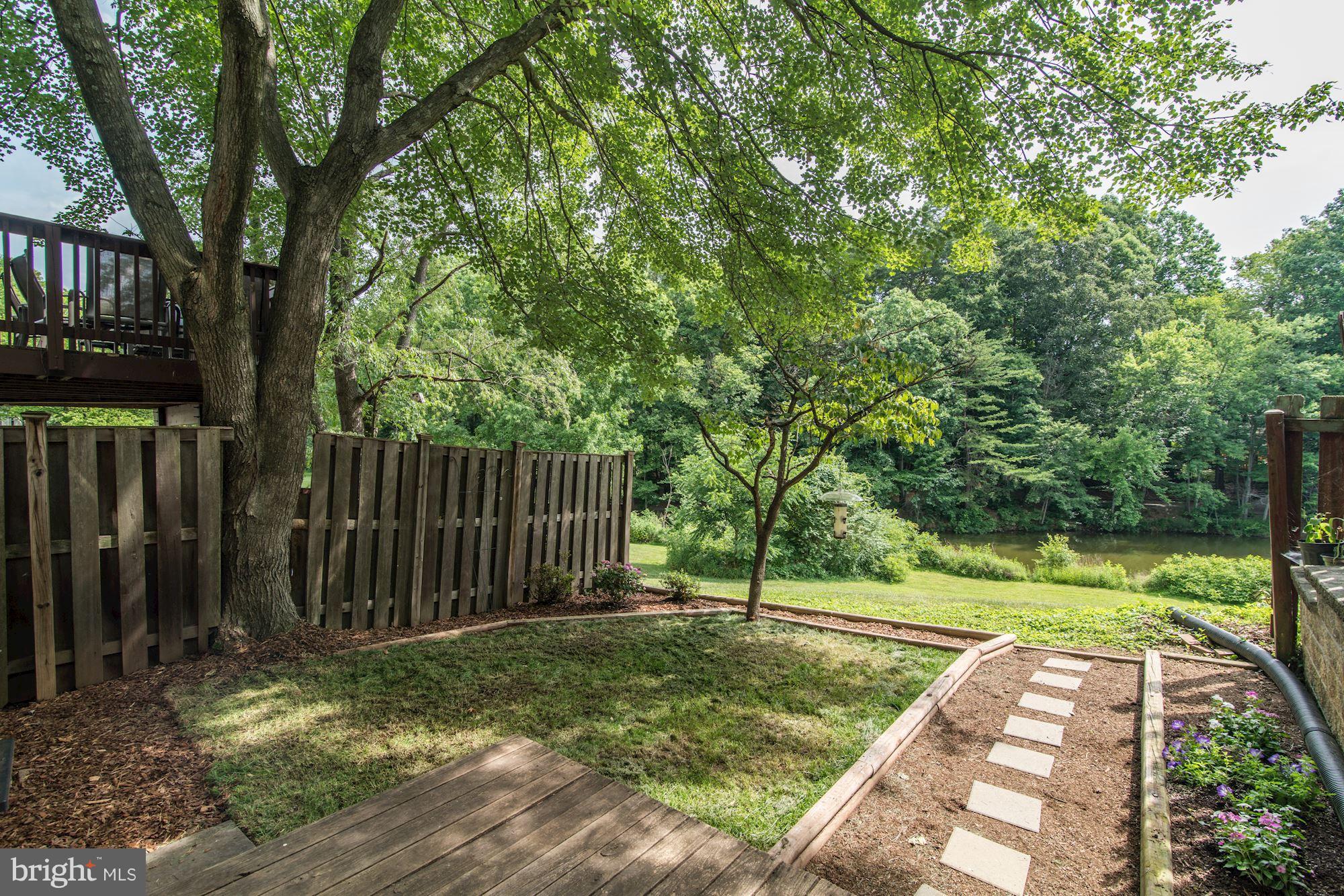 9506 Burdett Road Burke, VA 22015 - Photo 6 of 30 Literally steps to the lakefront.