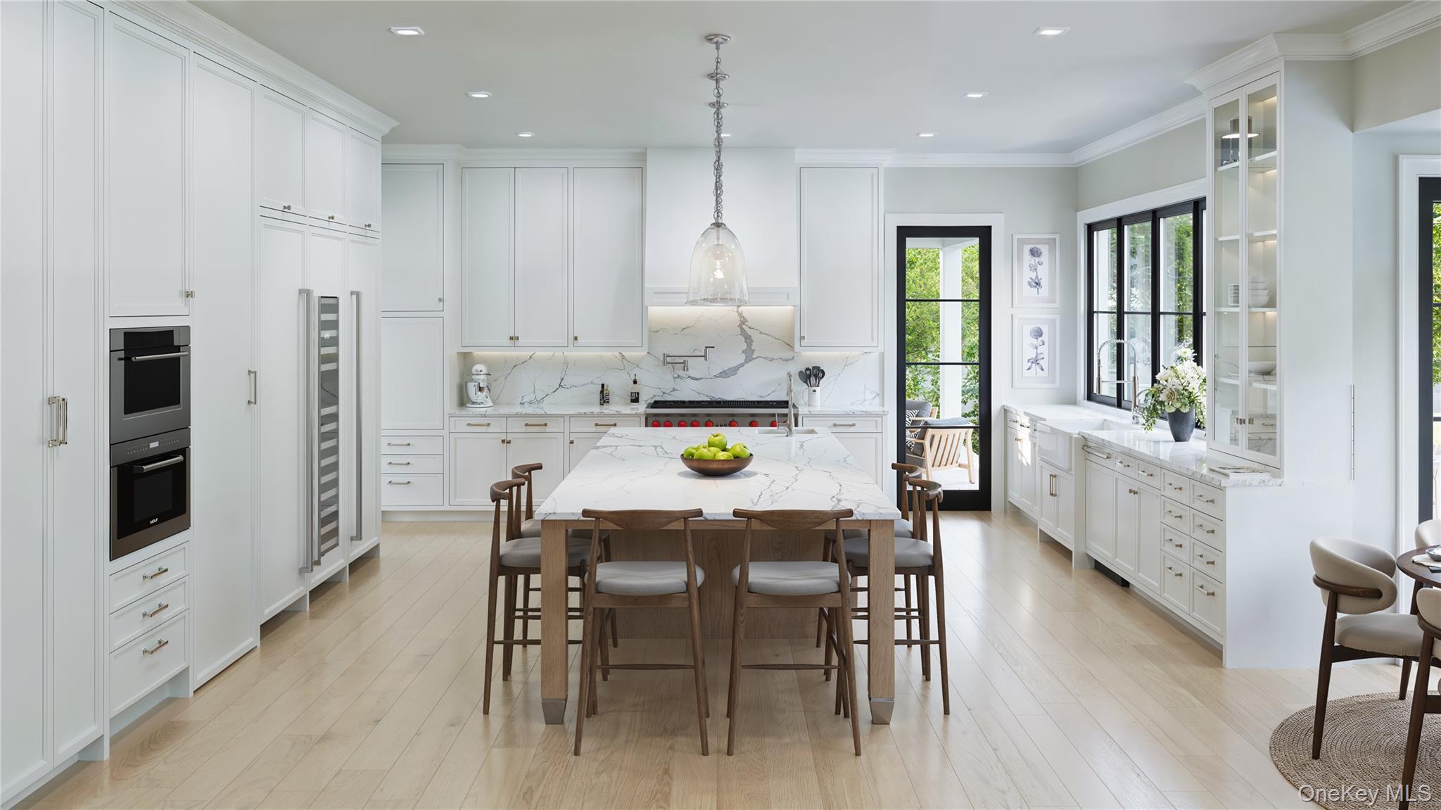 113 Woodlands Road Harrison, NY 10528 - Photo 3 of 9 Chefs Kitchen w/Concealed Pantry & Appliance Bar