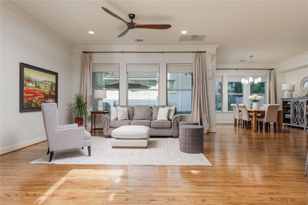 2205 State Boulevard McKinney, TX 75071 - Photo 13 of 40 a living room with furniture and a large window