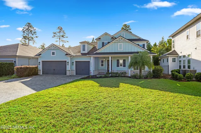 a view of a house with a swimming pool
