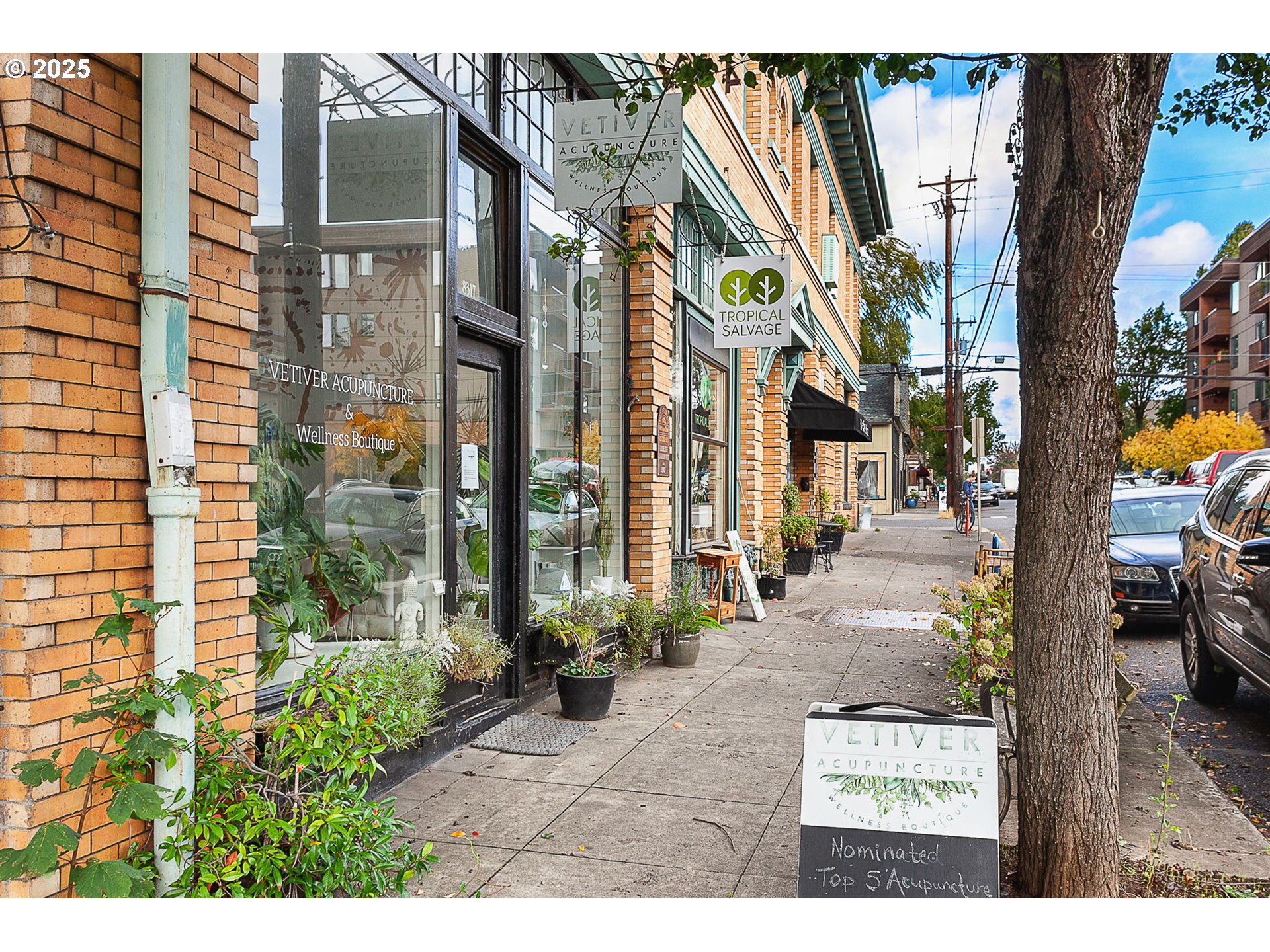1127 Southeast Sherrett Street Portland, OR 97202 - Photo 29 of 37 a view of a back yard