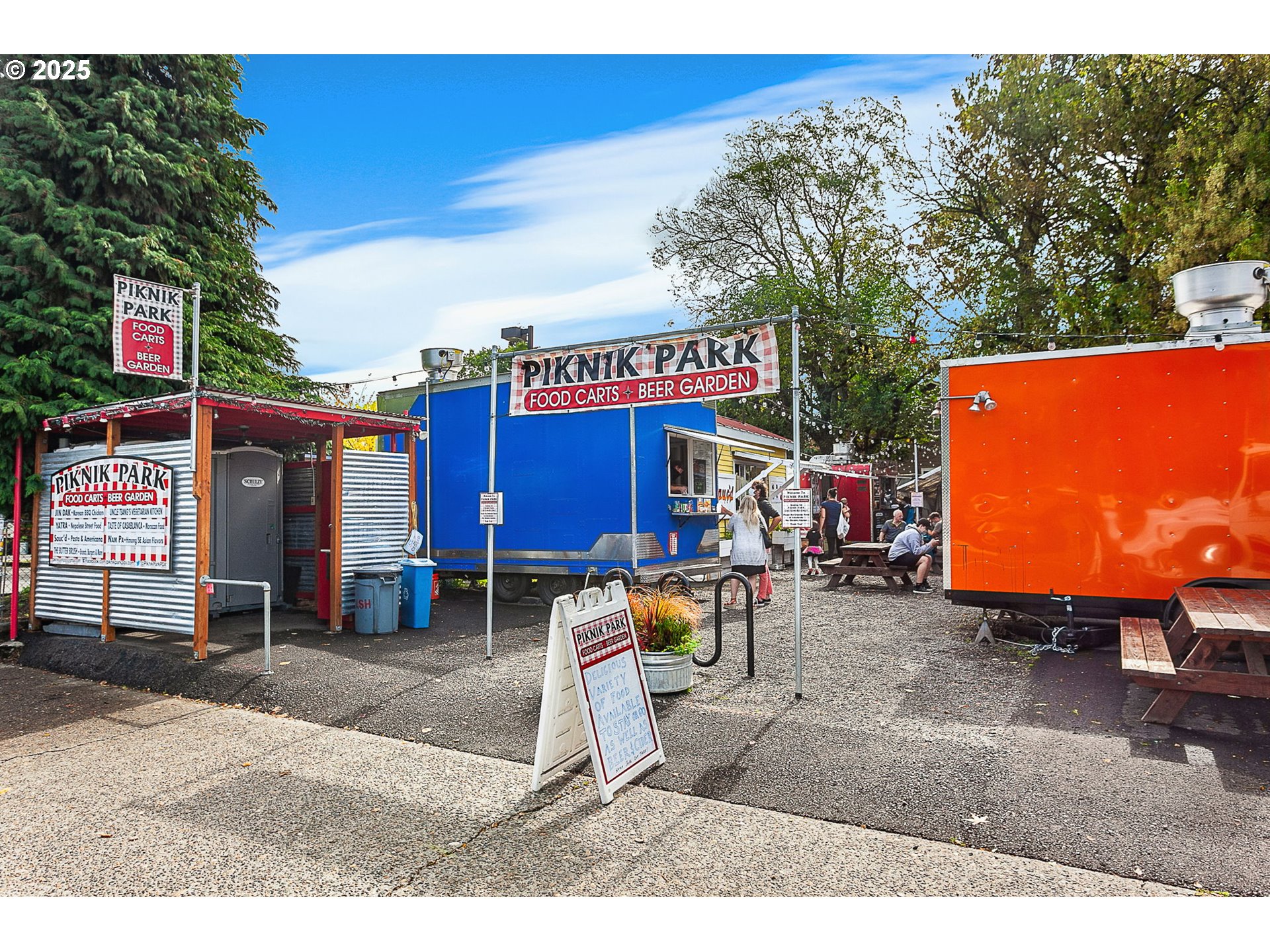 1127 Southeast Sherrett Street Portland, OR 97202 - Photo 32 of 37 a view of outdoor space with seating area
