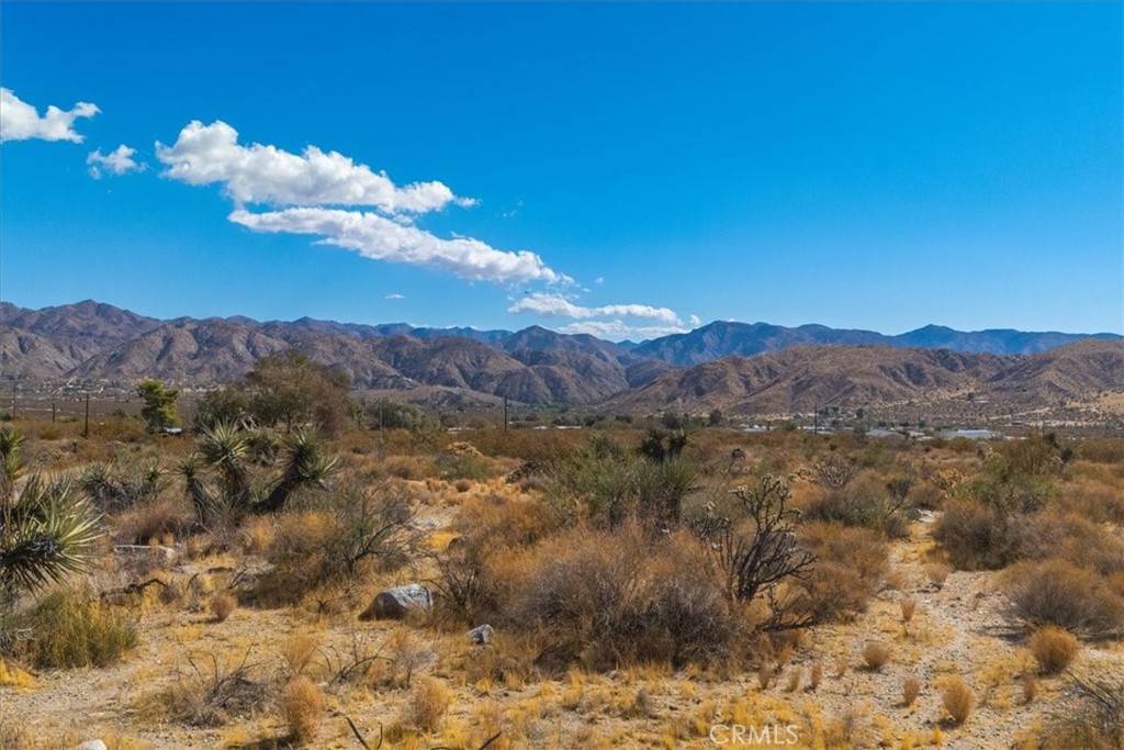 9457 Fobes Road Morongo Valley, CA 92256 - Photo 10 of 34 a view of a city with mountains in the background