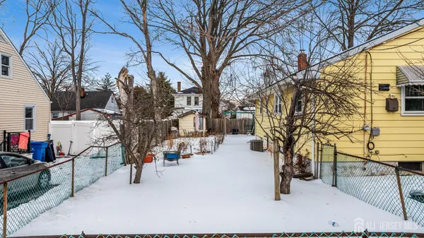 a view of road and trees