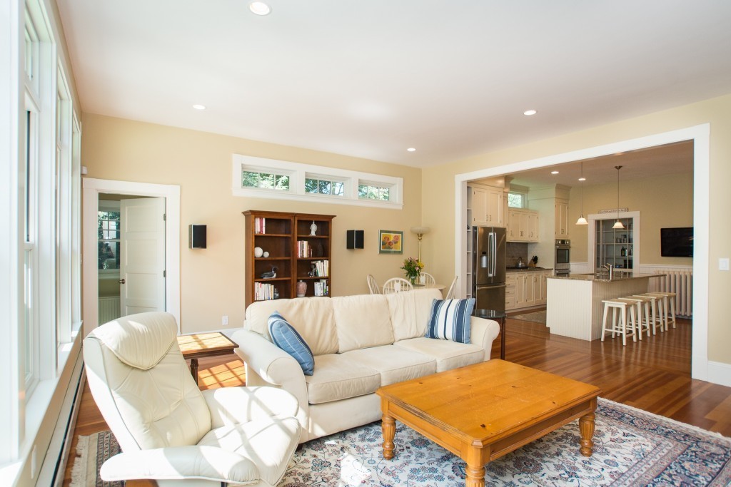 15 West Side Road Milton, MA 02186 - Photo 11 of 28 a living room with furniture wooden floor and a table