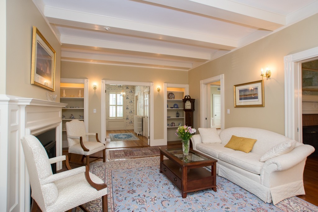 15 West Side Road Milton, MA 02186 - Photo 12 of 28 a living room with furniture and a large window