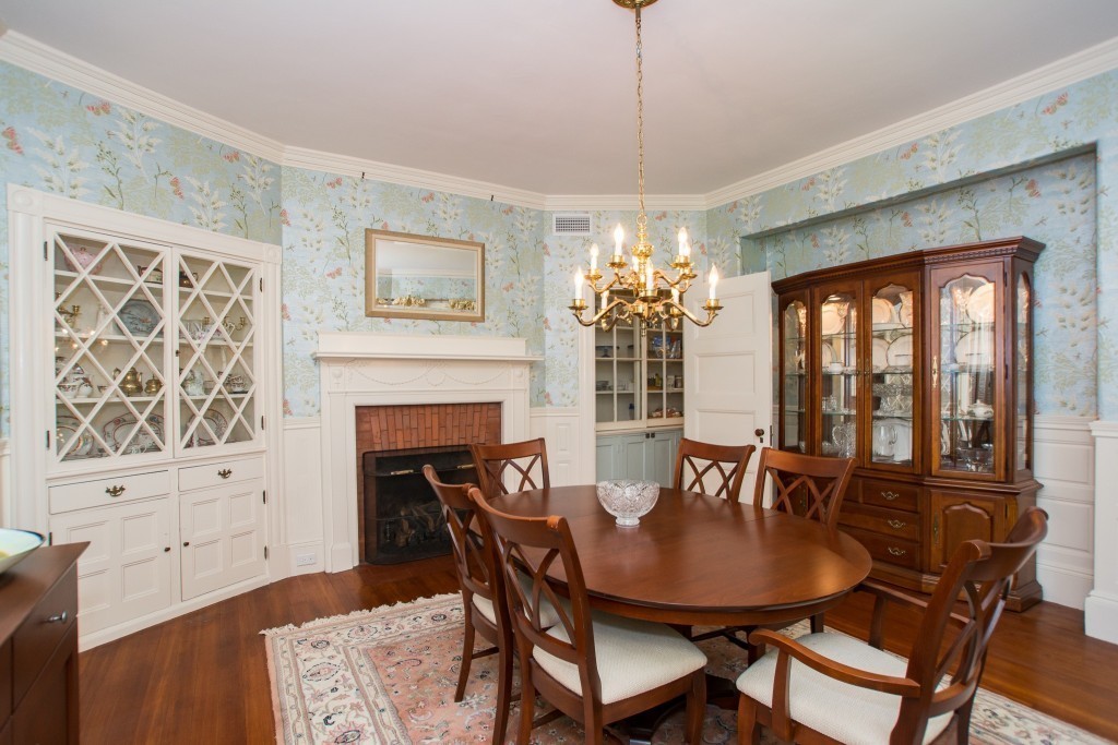 15 West Side Road Milton, MA 02186 - Photo 16 of 28 a view of a dining room with furniture window and outside view