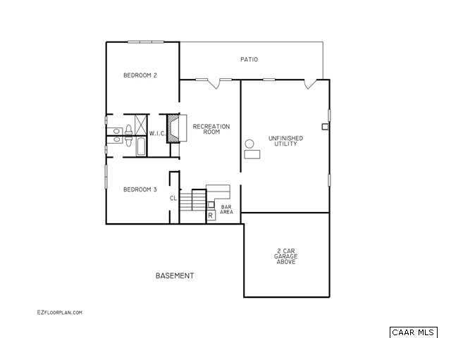 1549 Tavistock Place, Unit R 24 Keswick, VA 22947 - Photo 23 of 31 Floor Plan - 1st Floor