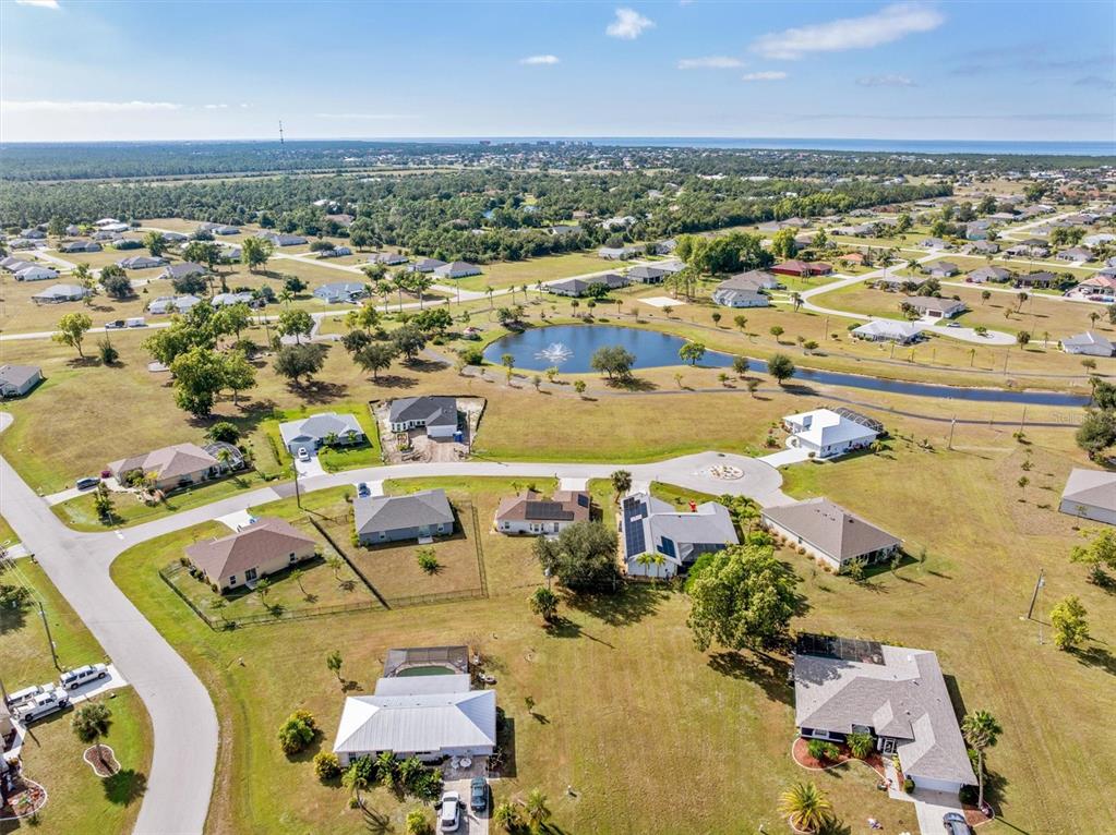 25324 Lychee Court Punta Gorda, FL 33955 - Photo 23 of 30 an aerial view of residential houses with outdoor space