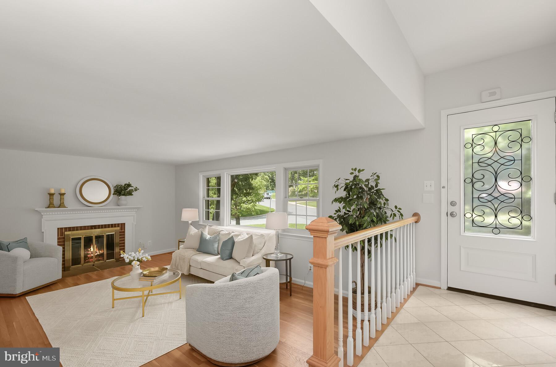 6218 Redwing Road Bethesda, MD 20817 - Photo 6 of 36 Living room from Foyer