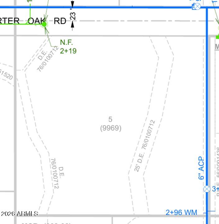 9969 East Charter Oak Road, Unit 5 Scottsdale, AZ 85260 - Photo 17 of 17 Utility Layout Charter Oak