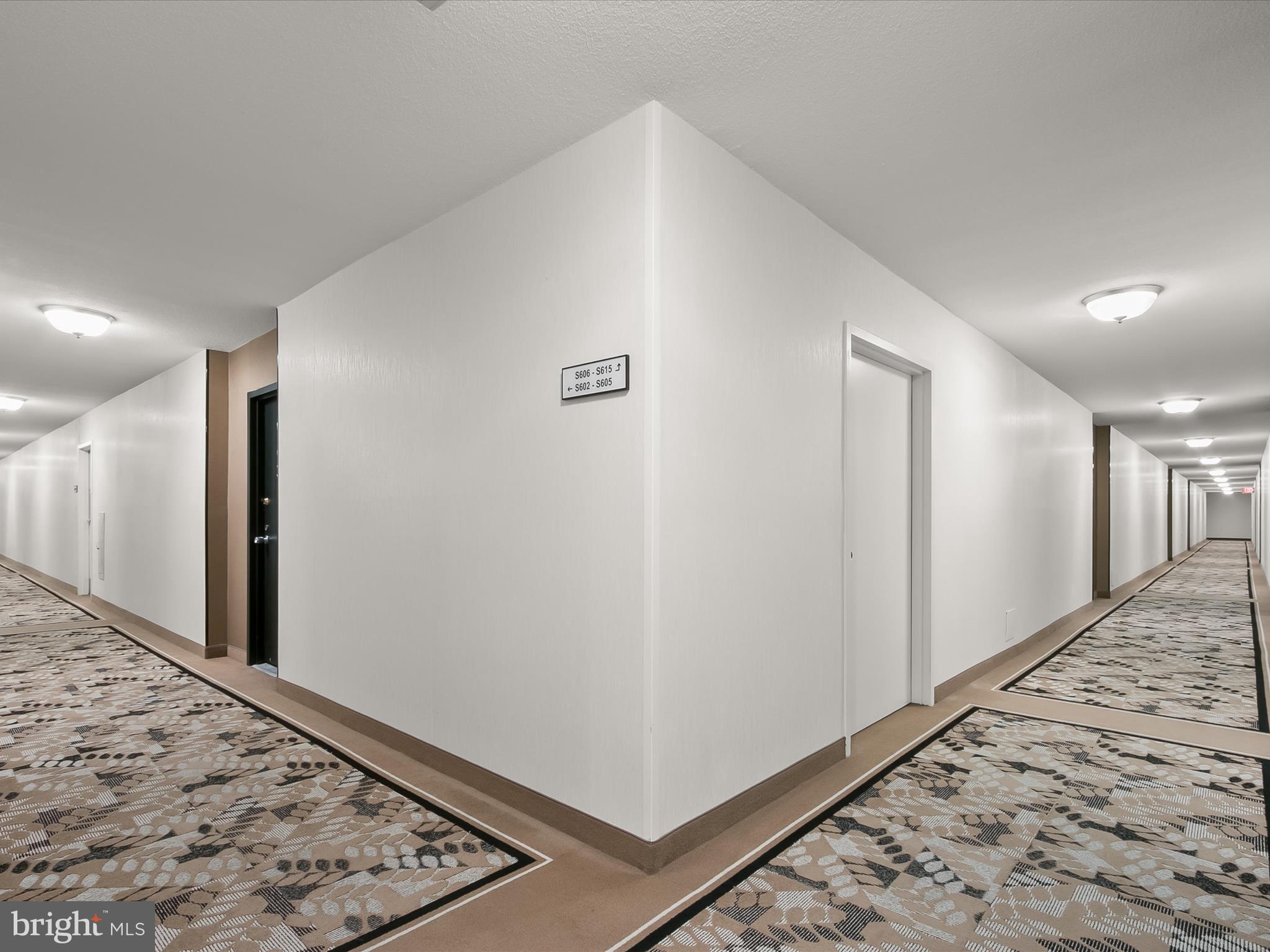 4515 Willard Avenue, Unit 607S Chevy Chase, MD 20815 - Photo 14 of 80 Well Lit Hallways