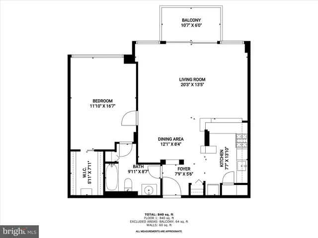 $285,000 | 4515 Willard Avenue, Unit 607S, Chevy Chase, MD 20815