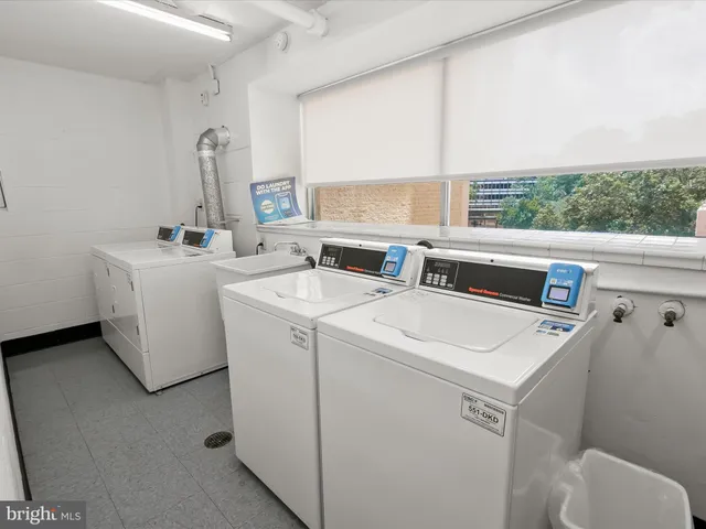 a front view of a building with street view