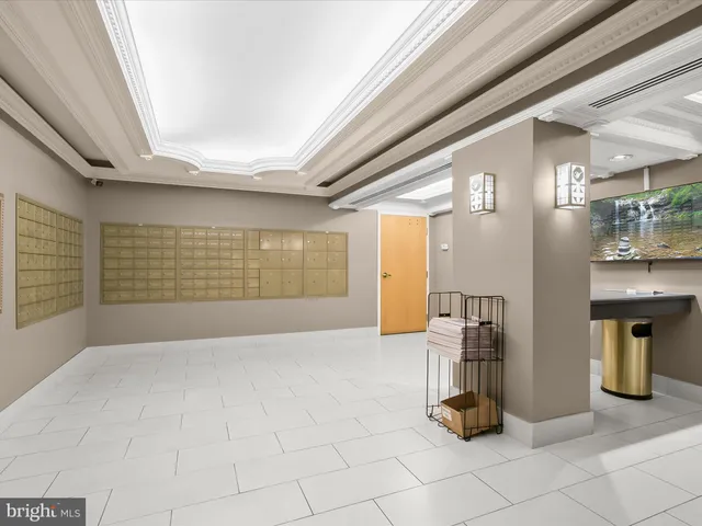 a view of a building with a street