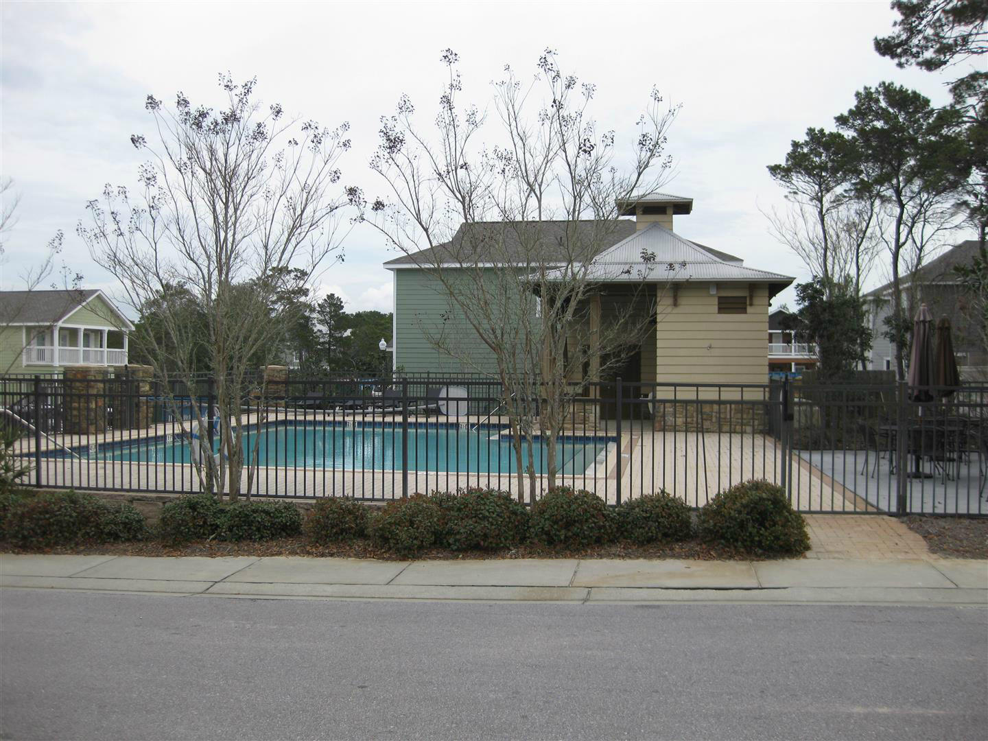 0 St Vincent Ln Inlet Beach Inlet Beach, FL 32461 - Photo 2 of 3 a view of a house with a wooden fence