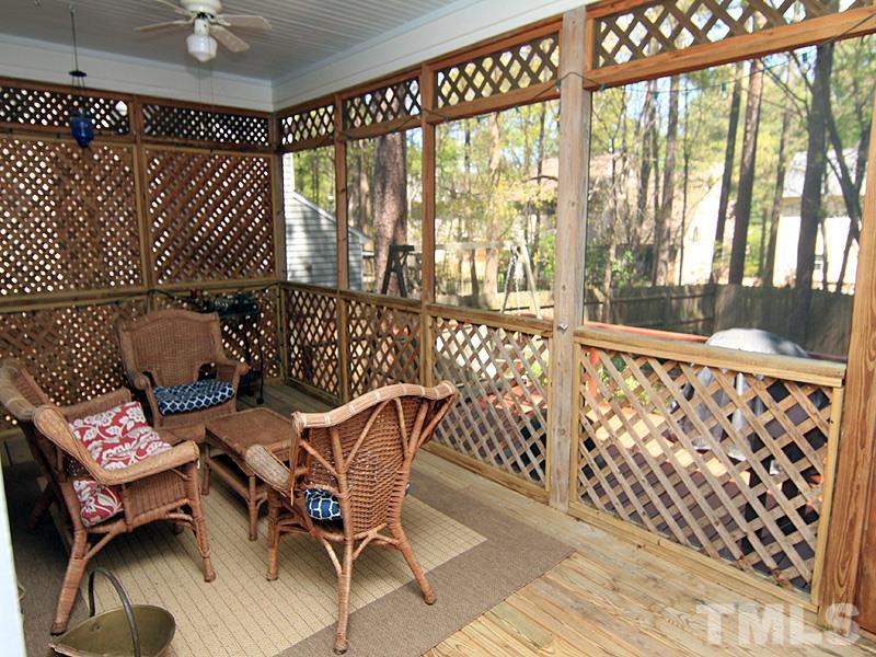 1709 Briarforest Place Raleigh, NC 27615 - Photo 11 of 18 Nice size porch with a nearby deck for grilling.