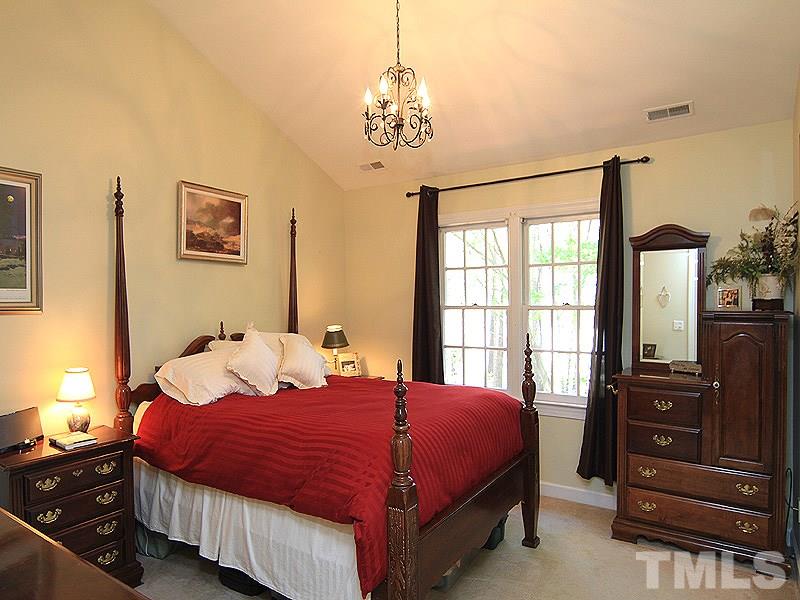 Cathedral ceiling and an ample size makes this a nice retreat.