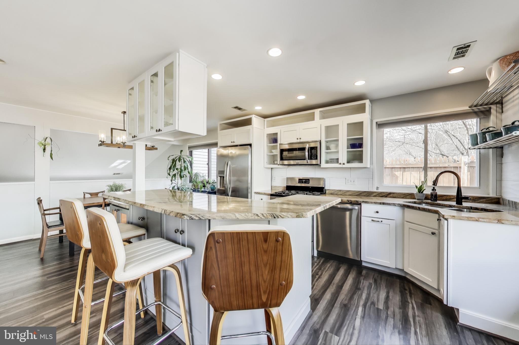 4400 Flintstone Road Alexandria, VA 22306 - Photo 2 of 39 Spacious Renovated Kitchen