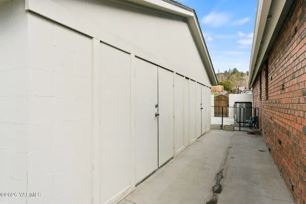 a bird view of a house