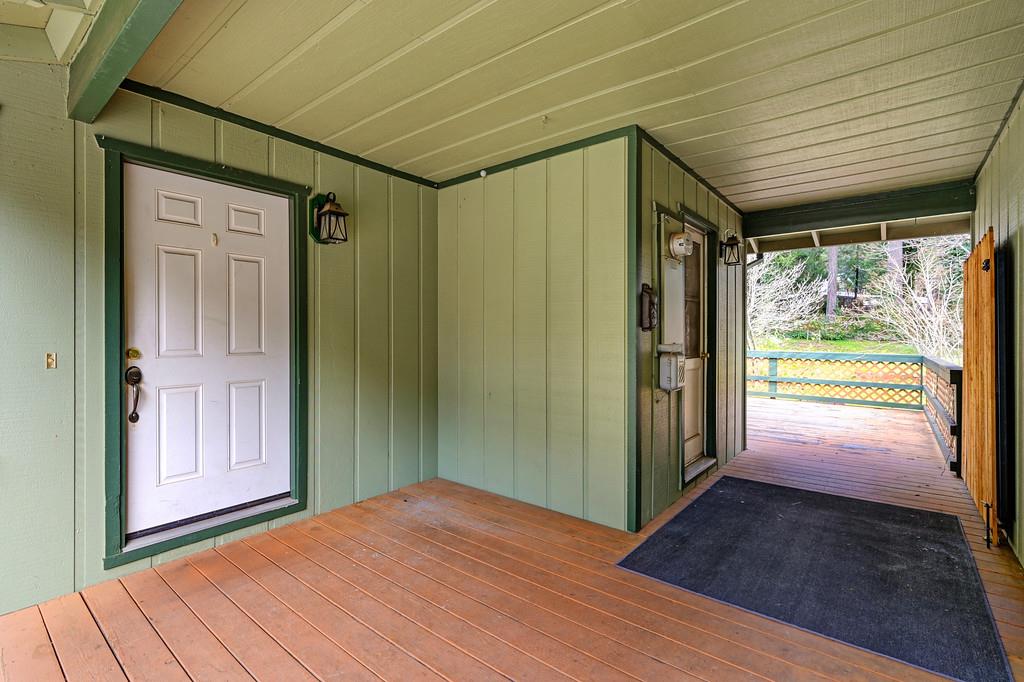 2917 Shadow Lane Pollock Pines, CA 95726 - Photo 3 of 29 a view of empty room with wooden floor and fan