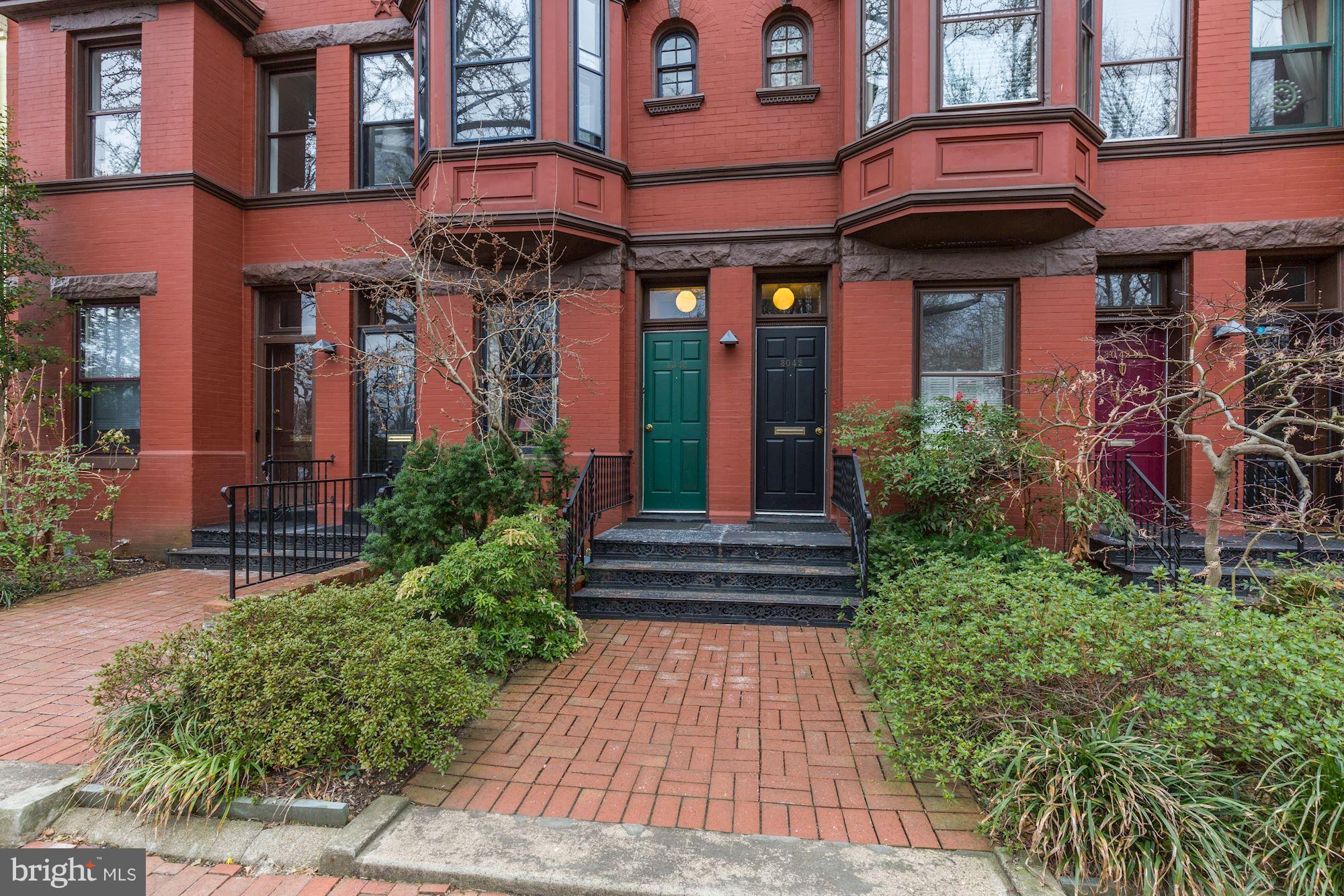 3040 R Street Northwest, Unit 3 Washington, DC 20007 - Photo 1 of 26 Beautiful Historic Facade