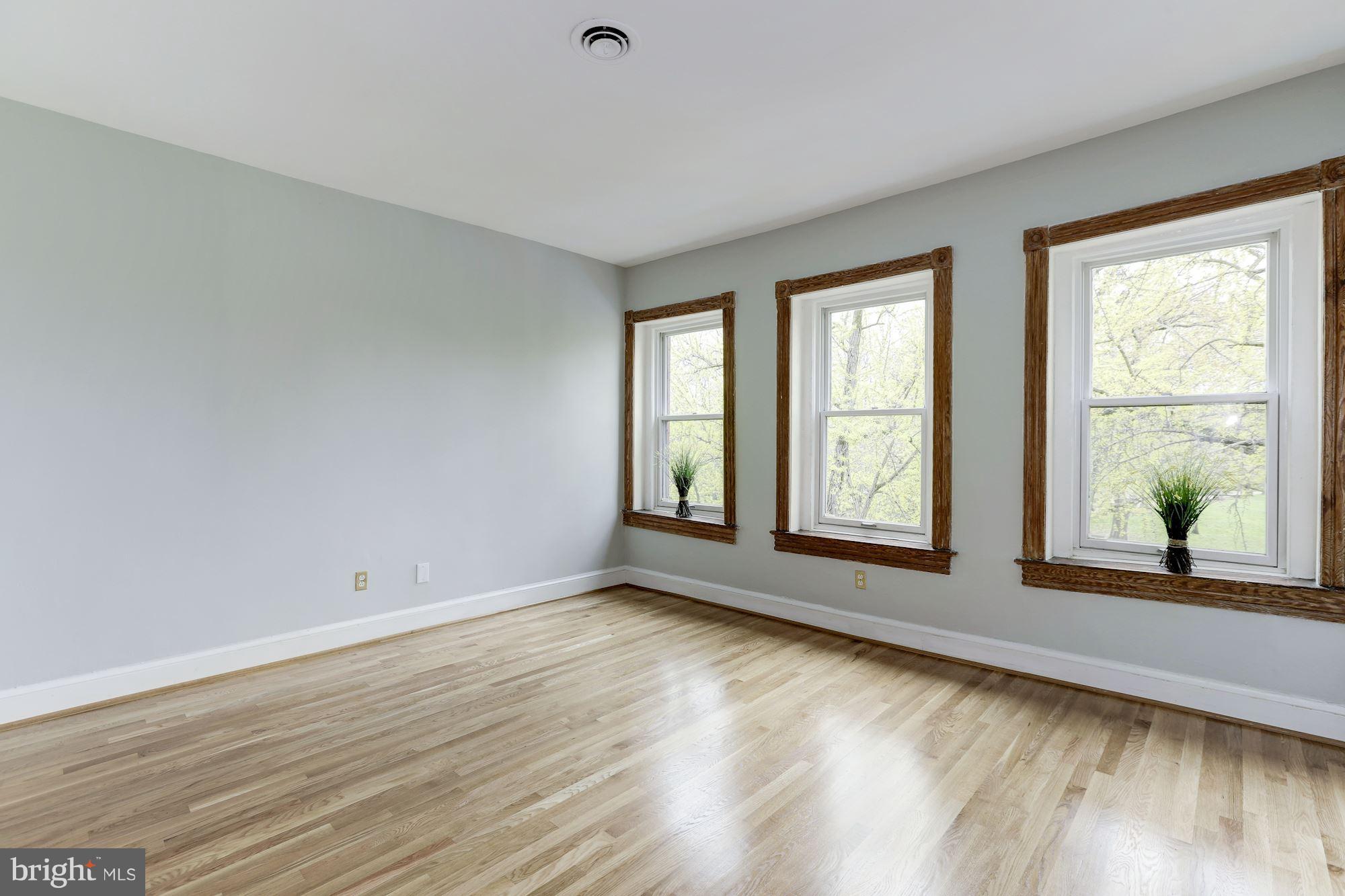 3040 R Street Northwest, Unit 3 Washington, DC 20007 - Photo 5 of 26 Living Room With Views Of Montrose Park