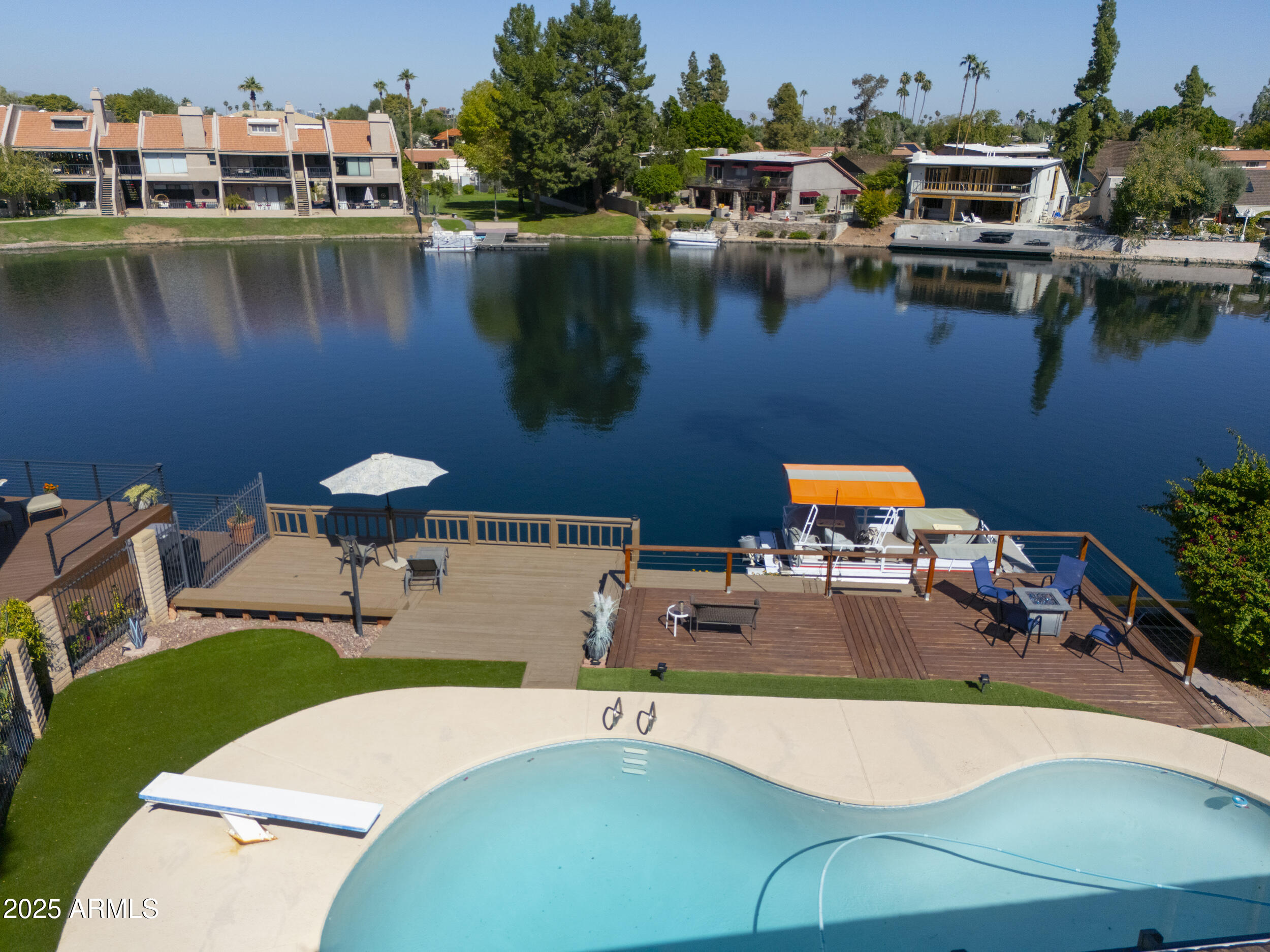 1210 East Harbor View Drive Tempe, AZ 85283 - Photo 59 of 68 an aerial view of a house with outdoor space