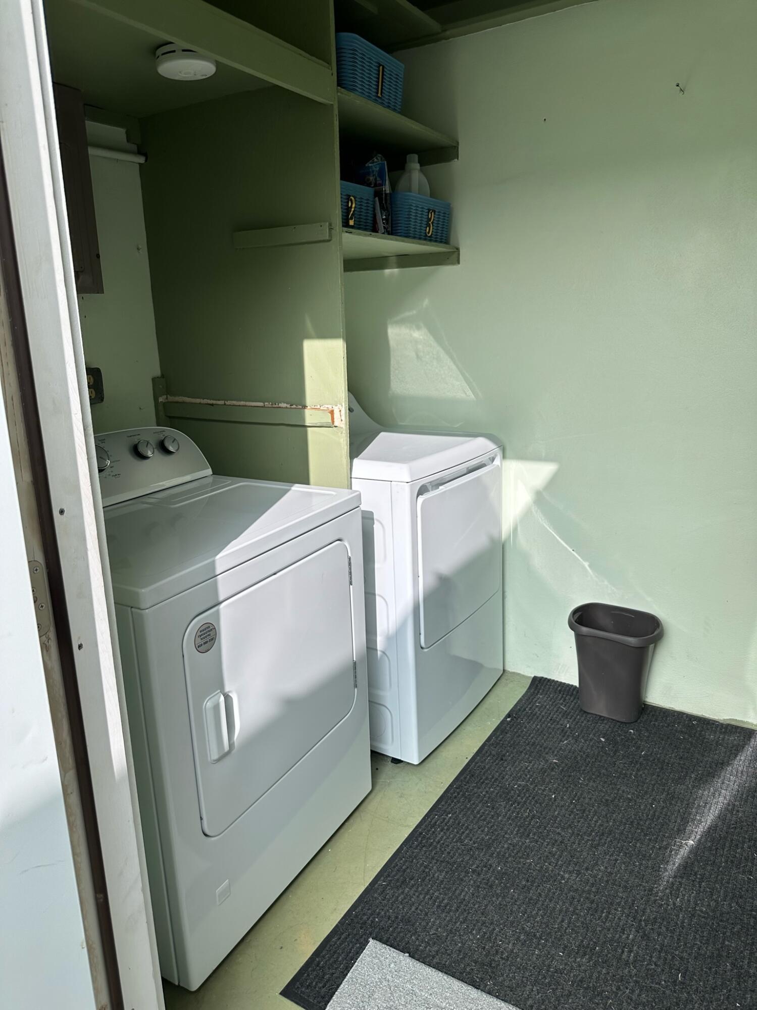 2018 Spanish Trail, Unit 2 Delray Beach, FL 33483 - Photo 13 of 13 a utility room with dryer and washer