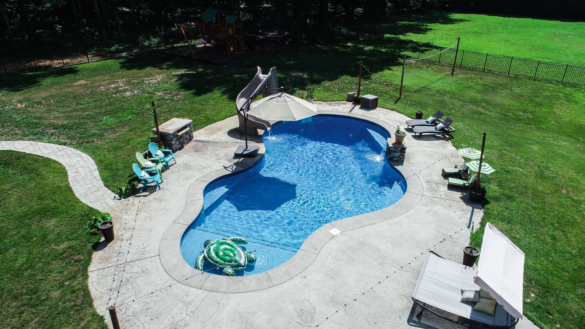 3800 Rowland Road Murfreesboro, TN 37128 - Photo 36 of 38 an aerial view of a house with garden space and street view