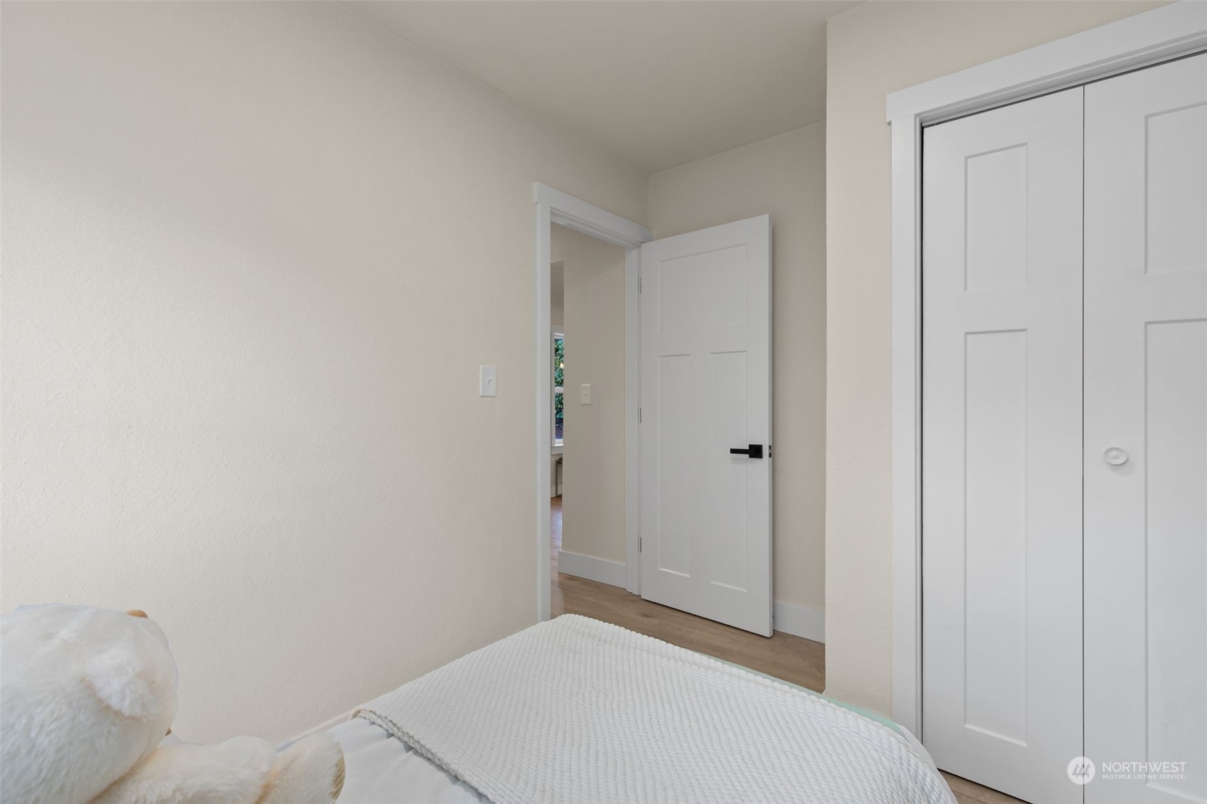 208 South 101st Street Seattle, WA 98168 - Photo 25 of 37 a bedroom with a bed and a shower