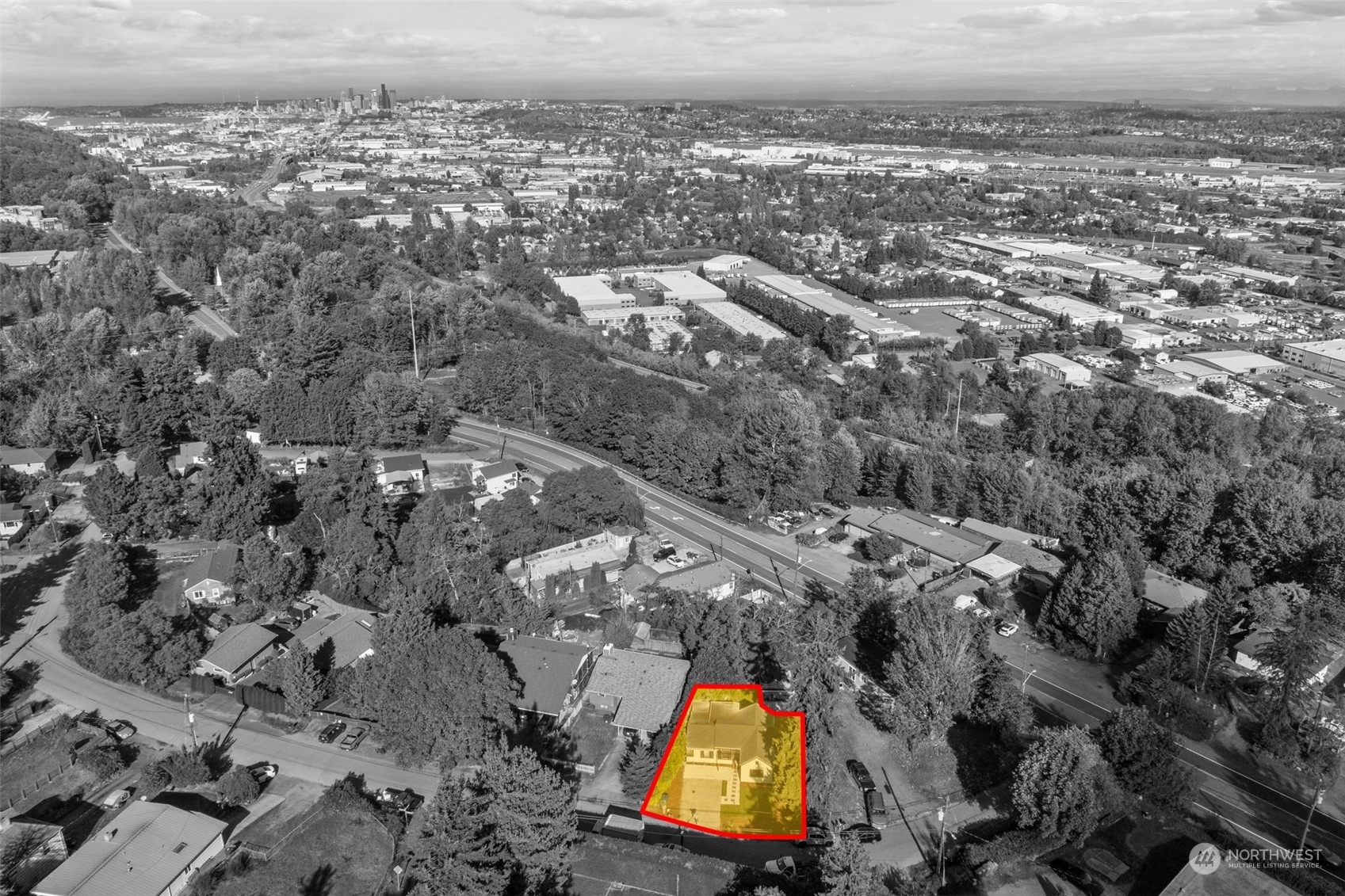 208 South 101st Street Seattle, WA 98168 - Photo 32 of 37 an aerial view of a city